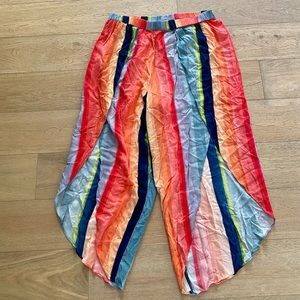 Anthropologie Multicolor Striped Pants